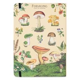 Cavallini Foraging Large Notebook, back of notebook