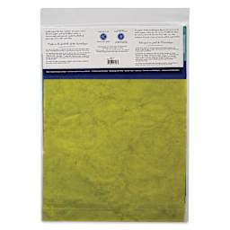 Aitoh Decorative Lokta Paper Pack - Dragonflies, 12" x 12", Pkg of 5, back of packaging