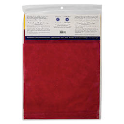 Aitoh Decorative Lokta Paper Pack - Dragons, 12" x 12", Pkg of 5, back of packaging