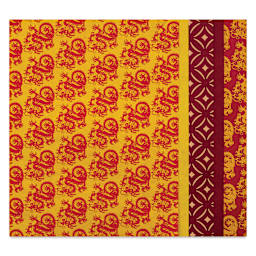 Aitoh Decorative Lokta Paper Pack - Dragons, 8-1/2" x 11", Pkg of 5