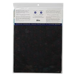 Aitoh Decorative Lokta Paper Pack - Mica, 12" x 12", Pkg of 5, back of packaging