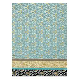 Aitoh Decorative Lokta Paper Pack - Mica, 12" x 12", Pkg of 5