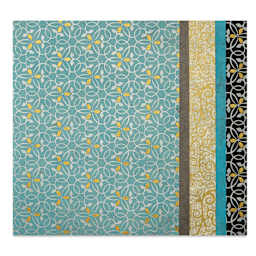 Aitoh Decorative Lokta Paper Pack - Mica, 8-1/2" x 11", Pkg of 5