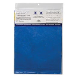 Aitoh Decorative Lokta Paper Pack - Octopi, 12" x 12", Pkg of 5, back of packaging