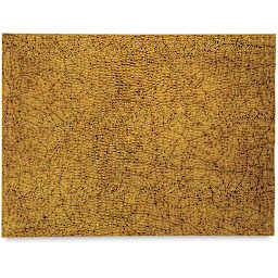 Black Ink Embossed Reptilian Papers - Closeup of Desert Gold Reptile sheet to show texture
