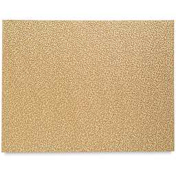 Black Ink Embossed Pebble Papers - Soft Metallic Gold sheet shown