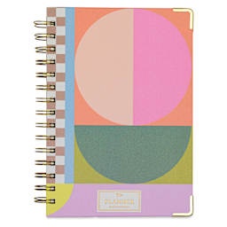 DesignWorks Ink Undated 13-month Perpetual Planner - Geometry, 6-1/4" x 8-1/4"