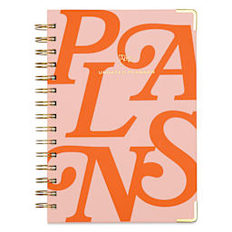 DesignWorks Ink Undated 13-month Perpetual Planner - Plans, 6-1/4" x 8-1/4"