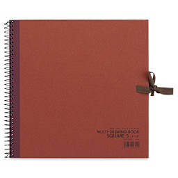 Holbein Multimedia Book - 8" x 8", Rust