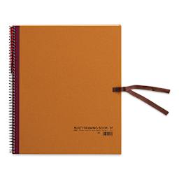 Holbein Multimedia Book - 10-5/8" x 8-5/9", Brown