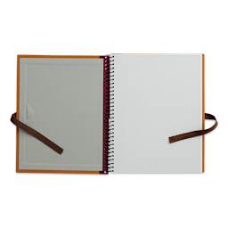 Holbein Multimedia Book - 7-5/16" x 5-3/8", Brown