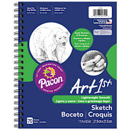 Pacon Art Street Sketch Diaries, 11 in x 8.5 in