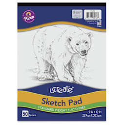 Pacon UCreate Sketch Pad - Front cover of 9" x 12" sketch pad