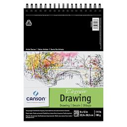 Canson C' a Grain Drawing Pad - Top bound 9" x 12", front cover