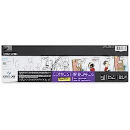 Canson Fanboy Comic Strip Boards - 5" x 17", 14 Sheets
