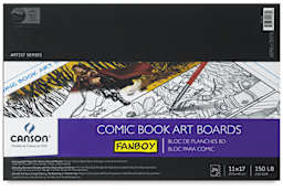 Comic Book Art Boards, 24 sheets  Front Cover 11" x 17"