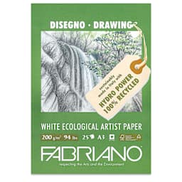 Fabriano Ecological Artist Drawing Pad - 11.7" x 16.5", front cover