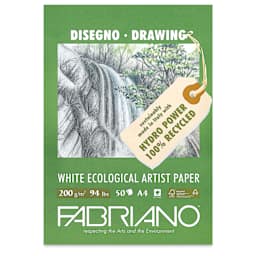Fabriano Ecological Artist Drawing Pad - 8.25" x 11.7", front cover