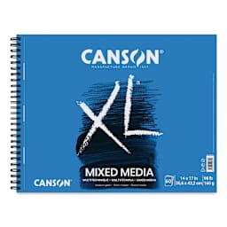 Canson XL Mixed Media Pad - 14" x 17", Landscape, 60 Sheets