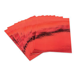 Mirror Boards - 8-1/2" x 11", Red, 10 Sheets
