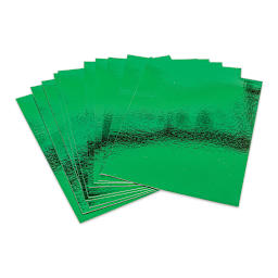 Mirror Boards - 8-1/2" x 11", Green, 10 Sheets
