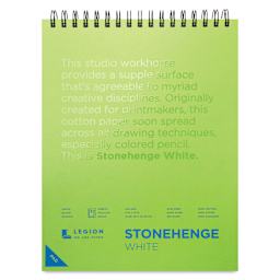 Legion Stonehenge Spiral Pad - 9" x 12", front cover