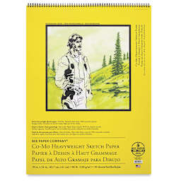 Bee Paper Co-Mo Sketch Pads - Front cover of single Pad
