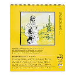 Bee Paper Co-Mo Sketch Pad - 14" x 17", 30 Sheets