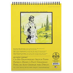 Bee Paper Co-Mo Sketch Pad - 9" x 12", 30 Sheets