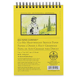 Bee Paper Co-Mo Sketch Pad - 5" x 7", 30 Sheets
