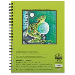 Bee Paper Premium Recycled Sketch Pad - 9'' x 12'', 50 Sheets