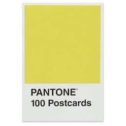 Pantone 100 Postcards Box, front of packaging