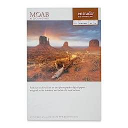 Legion Moab Entrada Digital Rag Paper - 11" x 17", Natural, 300 gsm, Pkg of 25