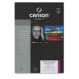 PhotoGloss Premium Resin Coated Art Paper - Front of package of 25 sheets