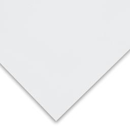 Canson Platine Fibre Rag - Close-up of corner of paper to show color and texture