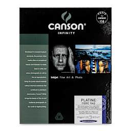 Canson Platine Fibre Rag Pack - 8-1/2" x 11", Pkg of 25