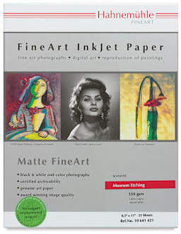 Museum Etching Inkjet Paper - Front of package
