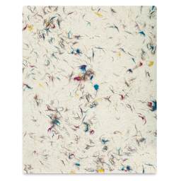 Fiesta Lokta Print Paper - Top view of Full sheet 
