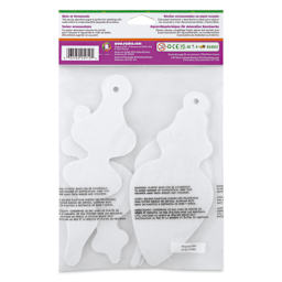 Roylco Blots of Ornaments - Pkg of 40 back of packaging