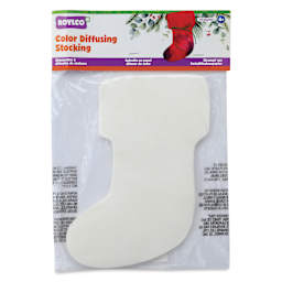 Roylco Color Diffusing Paper Pack - Stockings, Pkg of 50, front of packaging