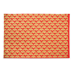 Lokta Paper - Crane, Red and Gold, 20" x 30"