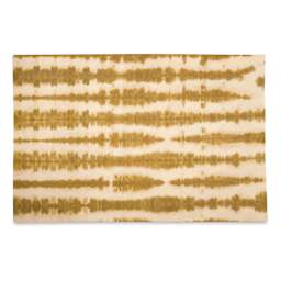 Lokta Paper - Tie Dye, White and Brown, 20" x 30"