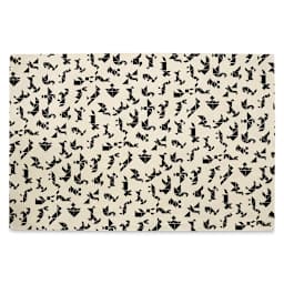 Origami Print Lokta Paper - Black and White, 20" x 30"