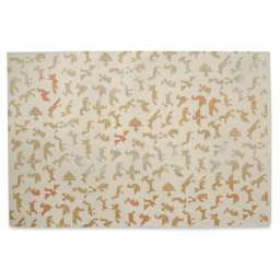 Origami Print Lokta Paper - Gold, Silver, and White, 20" x 30"