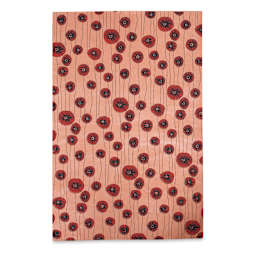 Lokta Paper - Bloom, Papaya, 20" x 30"