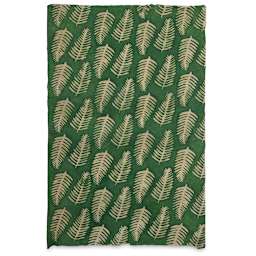 Lokta Paper - Batik Fern, Green, 20" x 30"