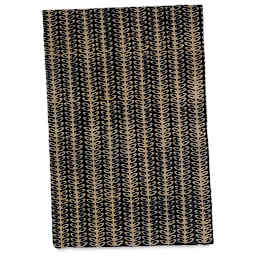 Lokta Paper - Batik Beans, Black, 20" x 30"