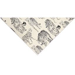 Screenprinted Lokta Paper - Leopard, Black and Cream, 20" x 30"