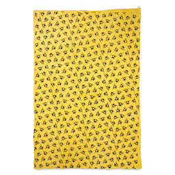 Lokta Paper - Bees, Black/Yellow, 20" x 30"