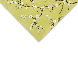 Lokta Paper - Peach Blossom, Yellow, 20'' x 30''